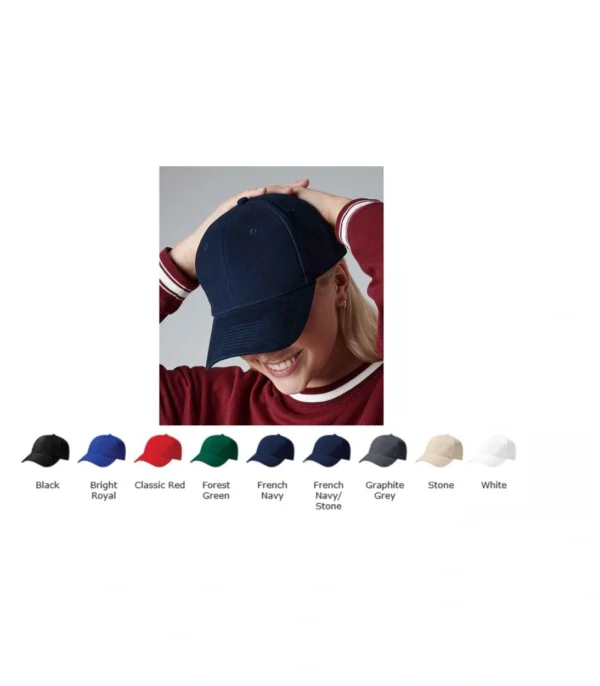Beechfield BB65 Pro-Style heavy brushed Cotton Cap